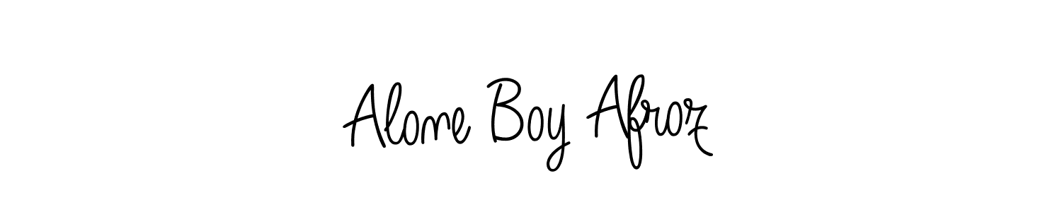 Here are the top 10 professional signature styles for the name Alone Boy Afroz. These are the best autograph styles you can use for your name. Alone Boy Afroz signature style 5 images and pictures png