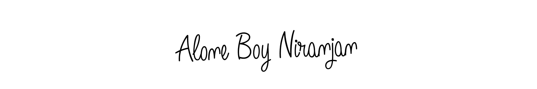 How to make Alone Boy Niranjan signature? Angelique-Rose-font-FFP is a professional autograph style. Create handwritten signature for Alone Boy Niranjan name. Alone Boy Niranjan signature style 5 images and pictures png