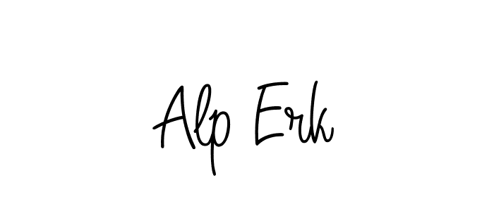 Make a beautiful signature design for name Alp Erk. With this signature (Angelique-Rose-font-FFP) style, you can create a handwritten signature for free. Alp Erk signature style 5 images and pictures png