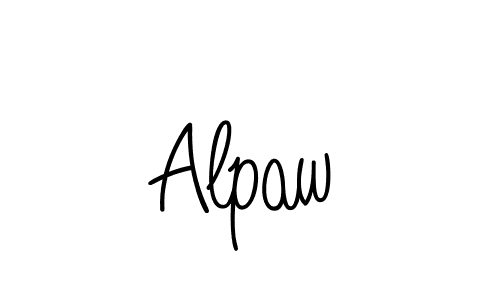Here are the top 10 professional signature styles for the name Alpaw. These are the best autograph styles you can use for your name. Alpaw signature style 5 images and pictures png