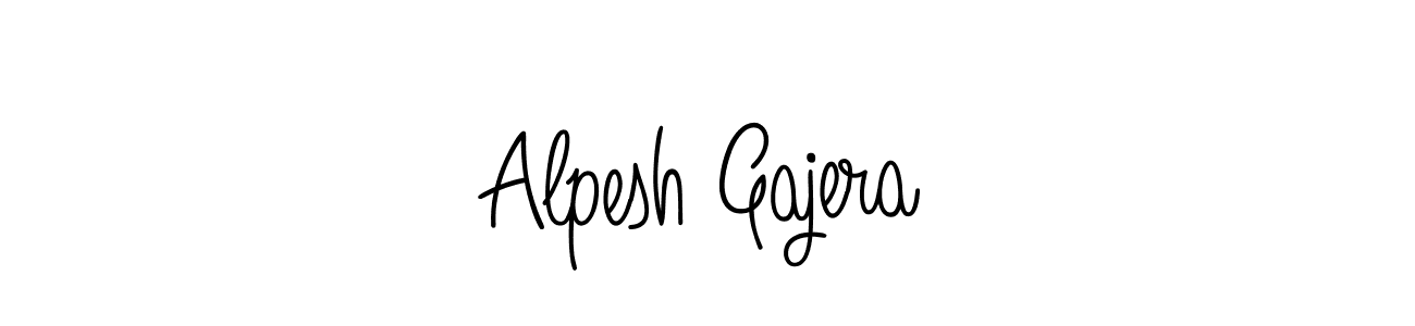 You can use this online signature creator to create a handwritten signature for the name Alpesh Gajera. This is the best online autograph maker. Alpesh Gajera signature style 5 images and pictures png