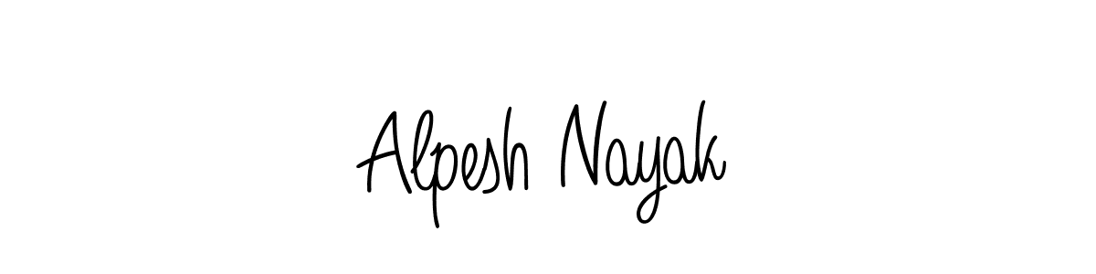 Here are the top 10 professional signature styles for the name Alpesh Nayak. These are the best autograph styles you can use for your name. Alpesh Nayak signature style 5 images and pictures png