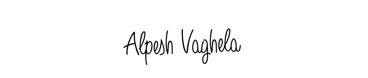 Best and Professional Signature Style for Alpesh Vaghela. Angelique-Rose-font-FFP Best Signature Style Collection. Alpesh Vaghela signature style 5 images and pictures png