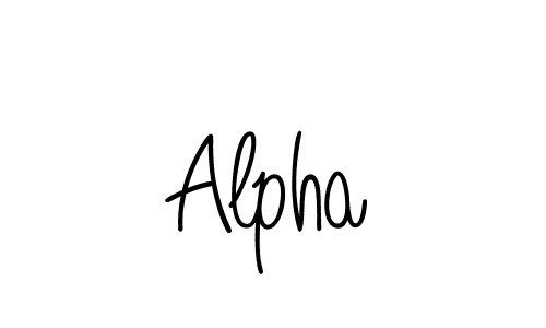Use a signature maker to create a handwritten signature online. With this signature software, you can design (Angelique-Rose-font-FFP) your own signature for name Alpha. Alpha signature style 5 images and pictures png