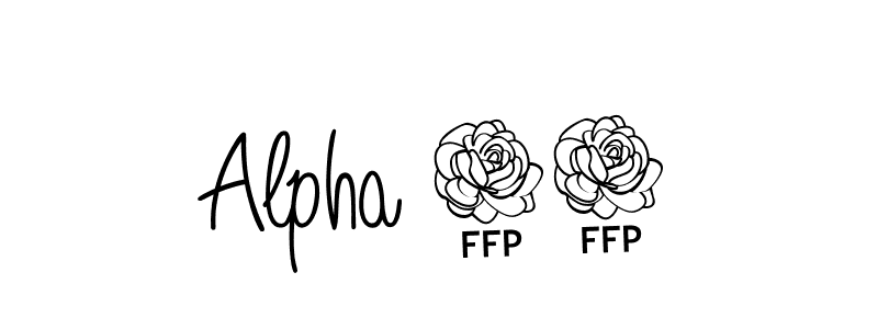 How to Draw Alpha 73 signature style? Angelique-Rose-font-FFP is a latest design signature styles for name Alpha 73. Alpha 73 signature style 5 images and pictures png