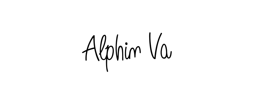 How to Draw Alphin Va signature style? Angelique-Rose-font-FFP is a latest design signature styles for name Alphin Va. Alphin Va signature style 5 images and pictures png