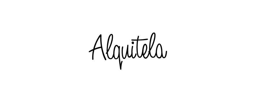 Use a signature maker to create a handwritten signature online. With this signature software, you can design (Angelique-Rose-font-FFP) your own signature for name Alquitela. Alquitela signature style 5 images and pictures png