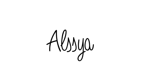 Also we have Alssya name is the best signature style. Create professional handwritten signature collection using Angelique-Rose-font-FFP autograph style. Alssya signature style 5 images and pictures png