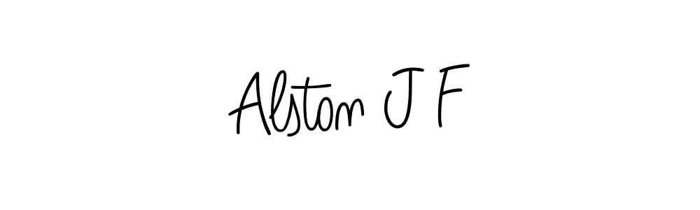 if you are searching for the best signature style for your name Alston J F. so please give up your signature search. here we have designed multiple signature styles  using Angelique-Rose-font-FFP. Alston J F signature style 5 images and pictures png