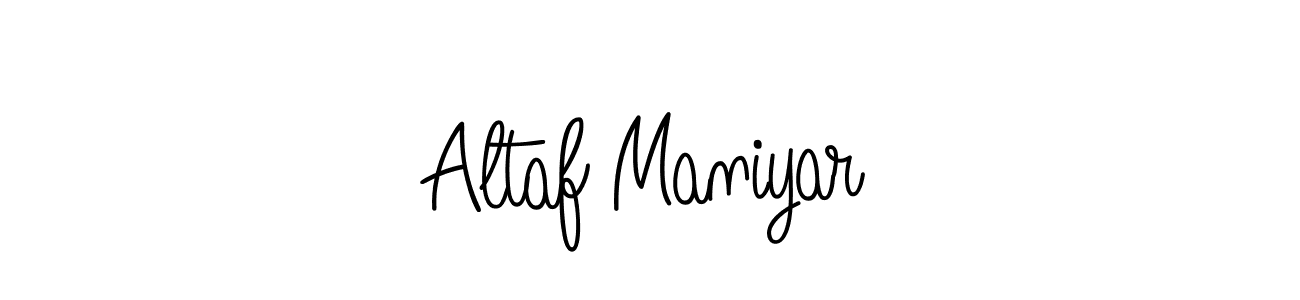 Here are the top 10 professional signature styles for the name Altaf Maniyar. These are the best autograph styles you can use for your name. Altaf Maniyar signature style 5 images and pictures png