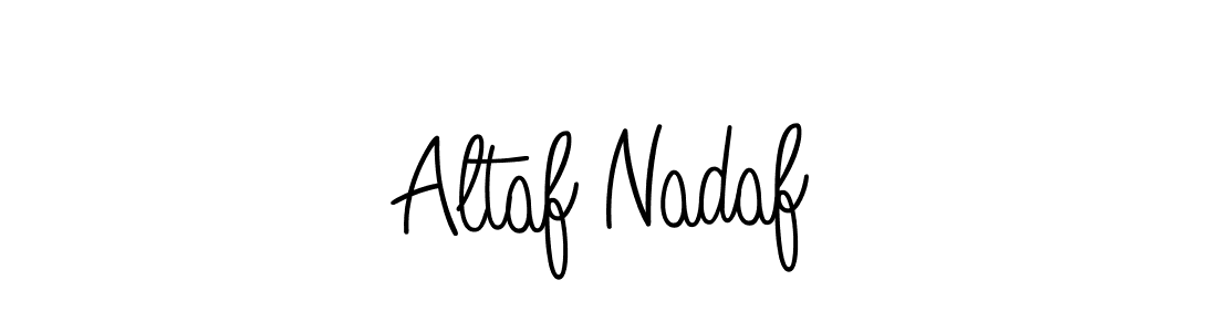 Angelique-Rose-font-FFP is a professional signature style that is perfect for those who want to add a touch of class to their signature. It is also a great choice for those who want to make their signature more unique. Get Altaf Nadaf name to fancy signature for free. Altaf Nadaf signature style 5 images and pictures png