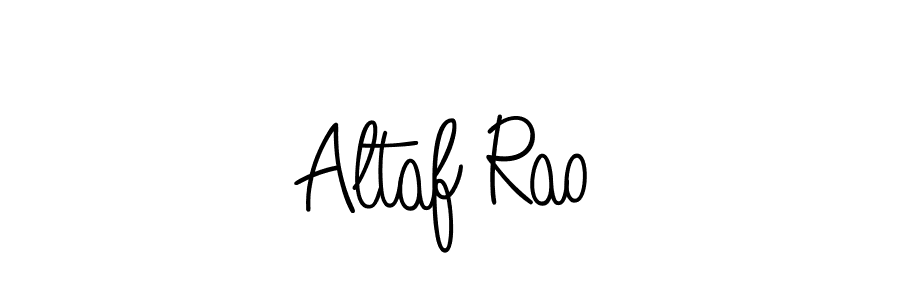 Altaf Rao stylish signature style. Best Handwritten Sign (Angelique-Rose-font-FFP) for my name. Handwritten Signature Collection Ideas for my name Altaf Rao. Altaf Rao signature style 5 images and pictures png
