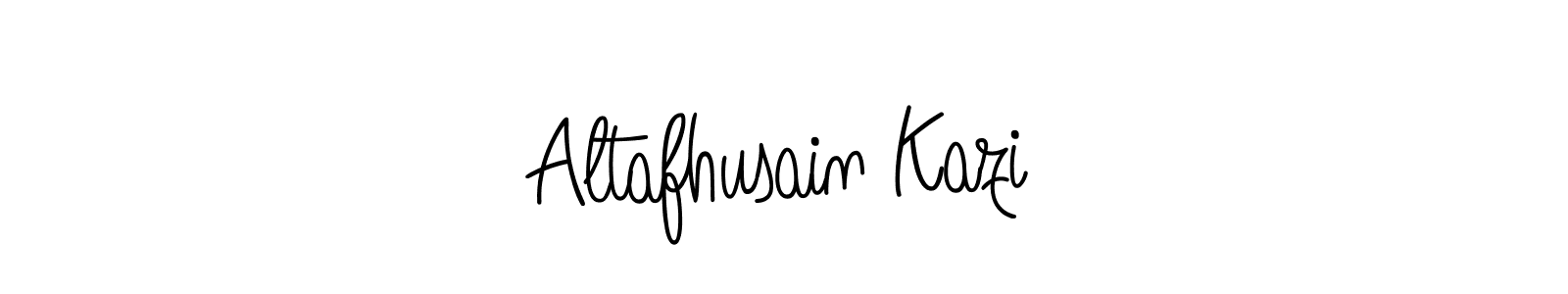 You can use this online signature creator to create a handwritten signature for the name Altafhusain Kazi. This is the best online autograph maker. Altafhusain Kazi signature style 5 images and pictures png