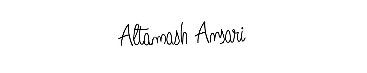 Also You can easily find your signature by using the search form. We will create Altamash Ansari name handwritten signature images for you free of cost using Angelique-Rose-font-FFP sign style. Altamash Ansari signature style 5 images and pictures png