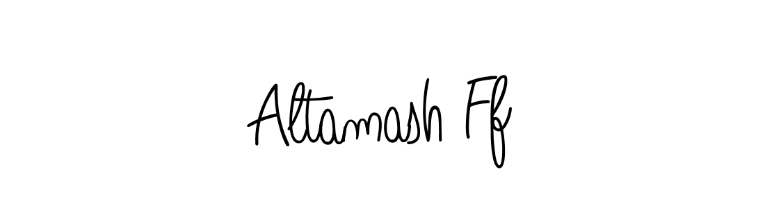 How to make Altamash Ff signature? Angelique-Rose-font-FFP is a professional autograph style. Create handwritten signature for Altamash Ff name. Altamash Ff signature style 5 images and pictures png