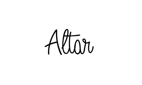 Design your own signature with our free online signature maker. With this signature software, you can create a handwritten (Angelique-Rose-font-FFP) signature for name Altar. Altar signature style 5 images and pictures png