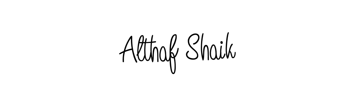 How to make Althaf Shaik signature? Angelique-Rose-font-FFP is a professional autograph style. Create handwritten signature for Althaf Shaik name. Althaf Shaik signature style 5 images and pictures png