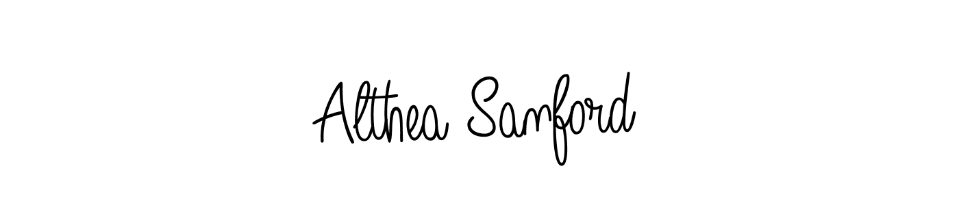 if you are searching for the best signature style for your name Althea Sanford. so please give up your signature search. here we have designed multiple signature styles  using Angelique-Rose-font-FFP. Althea Sanford signature style 5 images and pictures png