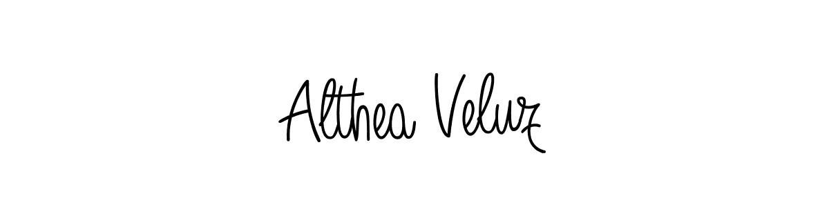 You can use this online signature creator to create a handwritten signature for the name Althea Veluz. This is the best online autograph maker. Althea Veluz signature style 5 images and pictures png