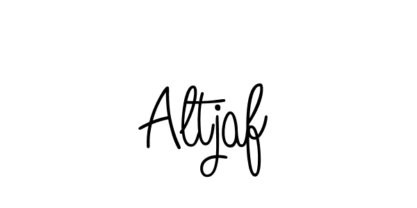 You should practise on your own different ways (Angelique-Rose-font-FFP) to write your name (Altjaf) in signature. don't let someone else do it for you. Altjaf signature style 5 images and pictures png