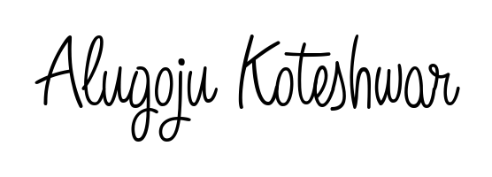 How to Draw Alugoju Koteshwar signature style? Angelique-Rose-font-FFP is a latest design signature styles for name Alugoju Koteshwar. Alugoju Koteshwar signature style 5 images and pictures png