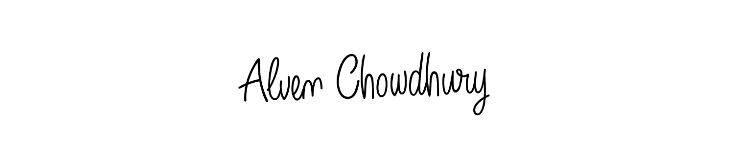 Here are the top 10 professional signature styles for the name Alven Chowdhury. These are the best autograph styles you can use for your name. Alven Chowdhury signature style 5 images and pictures png