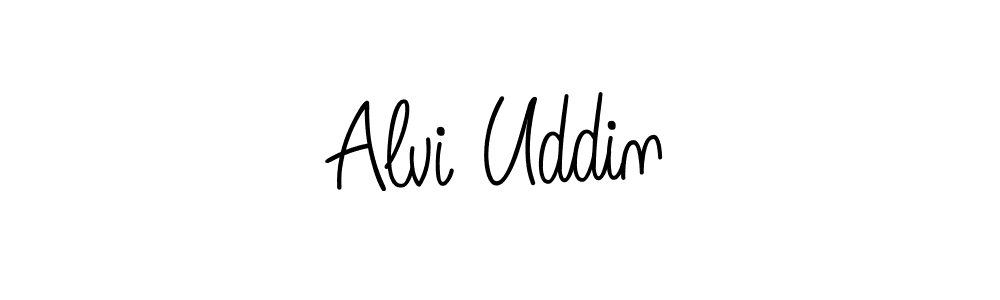 You can use this online signature creator to create a handwritten signature for the name Alvi Uddin. This is the best online autograph maker. Alvi Uddin signature style 5 images and pictures png