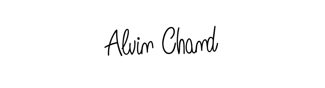 Make a beautiful signature design for name Alvin Chand. Use this online signature maker to create a handwritten signature for free. Alvin Chand signature style 5 images and pictures png