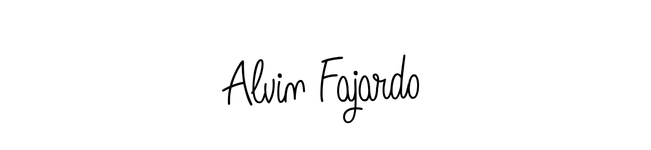 Best and Professional Signature Style for Alvin Fajardo. Angelique-Rose-font-FFP Best Signature Style Collection. Alvin Fajardo signature style 5 images and pictures png