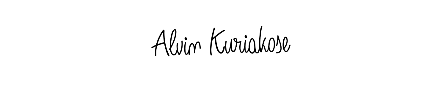 Make a beautiful signature design for name Alvin Kuriakose. Use this online signature maker to create a handwritten signature for free. Alvin Kuriakose signature style 5 images and pictures png