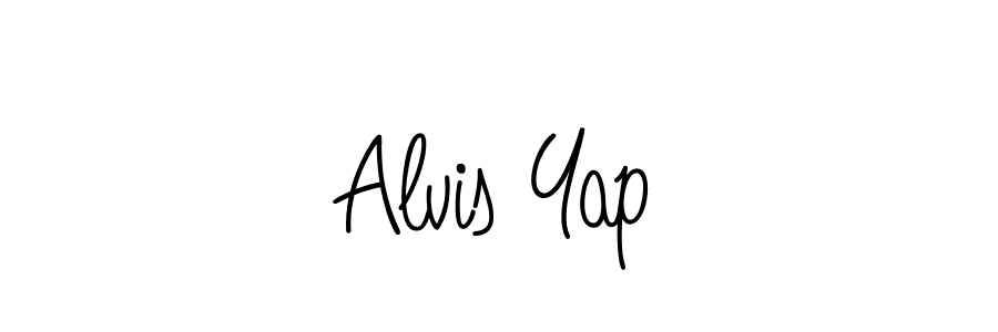 How to Draw Alvis Yap signature style? Angelique-Rose-font-FFP is a latest design signature styles for name Alvis Yap. Alvis Yap signature style 5 images and pictures png