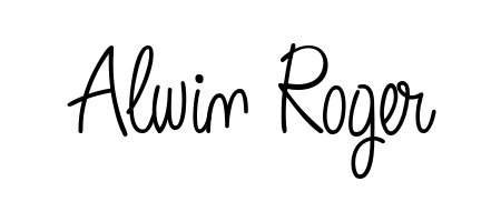 Check out images of Autograph of Alwin Roger name. Actor Alwin Roger Signature Style. Angelique-Rose-font-FFP is a professional sign style online. Alwin Roger signature style 5 images and pictures png