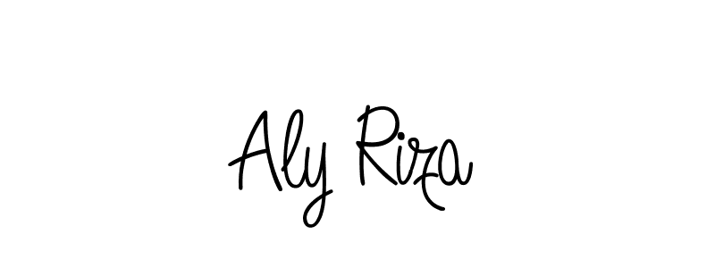 if you are searching for the best signature style for your name Aly Riza. so please give up your signature search. here we have designed multiple signature styles  using Angelique-Rose-font-FFP. Aly Riza signature style 5 images and pictures png