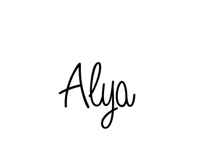 This is the best signature style for the Alya name. Also you like these signature font (Angelique-Rose-font-FFP). Mix name signature. Alya signature style 5 images and pictures png