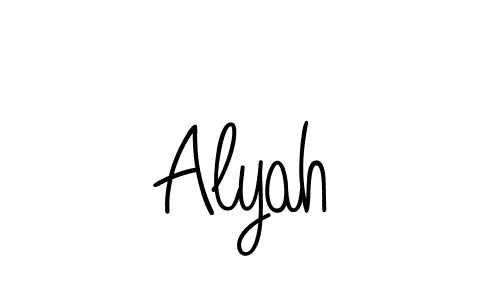 It looks lik you need a new signature style for name Alyah. Design unique handwritten (Angelique-Rose-font-FFP) signature with our free signature maker in just a few clicks. Alyah signature style 5 images and pictures png