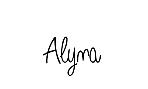 Here are the top 10 professional signature styles for the name Alyna. These are the best autograph styles you can use for your name. Alyna signature style 5 images and pictures png