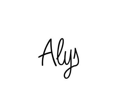 Best and Professional Signature Style for Alys. Angelique-Rose-font-FFP Best Signature Style Collection. Alys signature style 5 images and pictures png