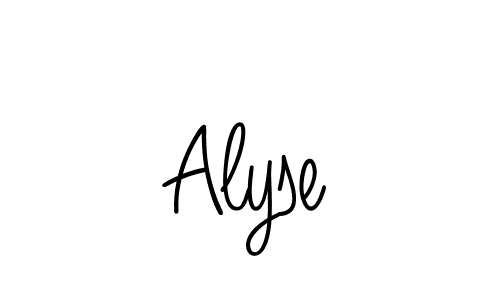 Angelique-Rose-font-FFP is a professional signature style that is perfect for those who want to add a touch of class to their signature. It is also a great choice for those who want to make their signature more unique. Get Alyse name to fancy signature for free. Alyse signature style 5 images and pictures png