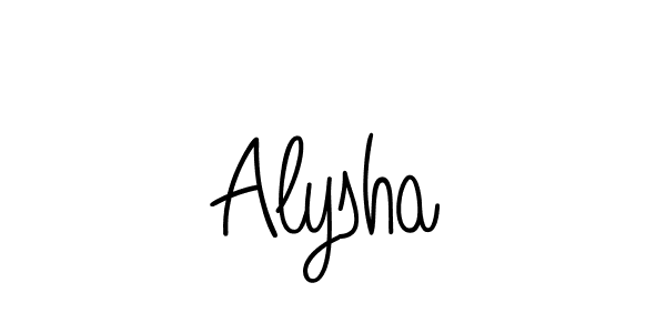 It looks lik you need a new signature style for name Alysha. Design unique handwritten (Angelique-Rose-font-FFP) signature with our free signature maker in just a few clicks. Alysha signature style 5 images and pictures png