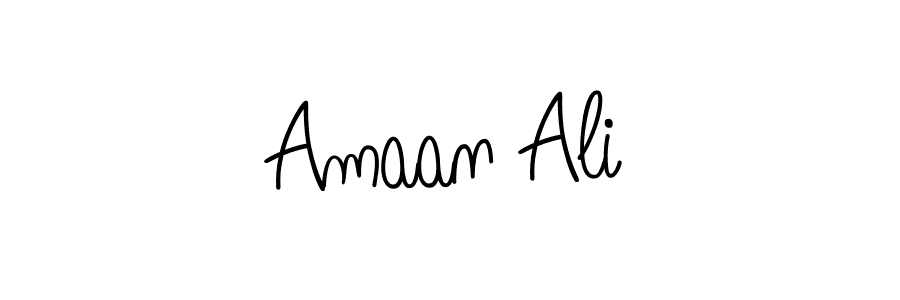 Make a beautiful signature design for name Amaan Ali. Use this online signature maker to create a handwritten signature for free. Amaan Ali signature style 5 images and pictures png