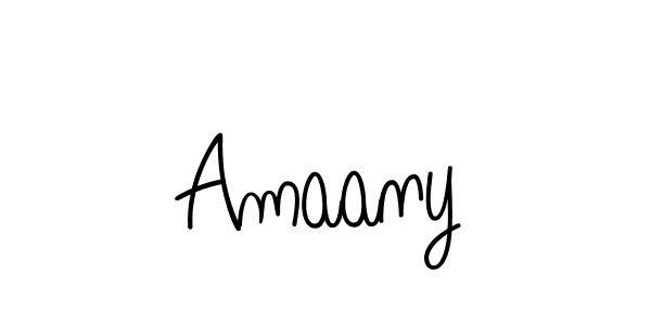 Once you've used our free online signature maker to create your best signature Angelique-Rose-font-FFP style, it's time to enjoy all of the benefits that Amaany name signing documents. Amaany signature style 5 images and pictures png