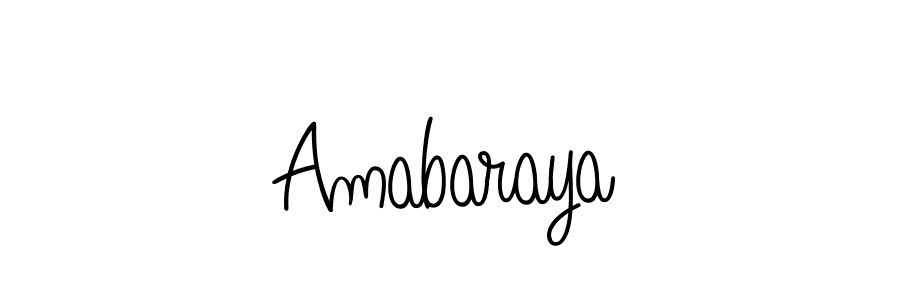 if you are searching for the best signature style for your name Amabaraya. so please give up your signature search. here we have designed multiple signature styles  using Angelique-Rose-font-FFP. Amabaraya signature style 5 images and pictures png