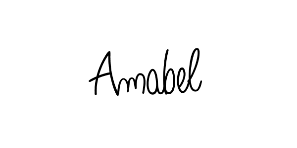 Make a beautiful signature design for name Amabel. Use this online signature maker to create a handwritten signature for free. Amabel signature style 5 images and pictures png