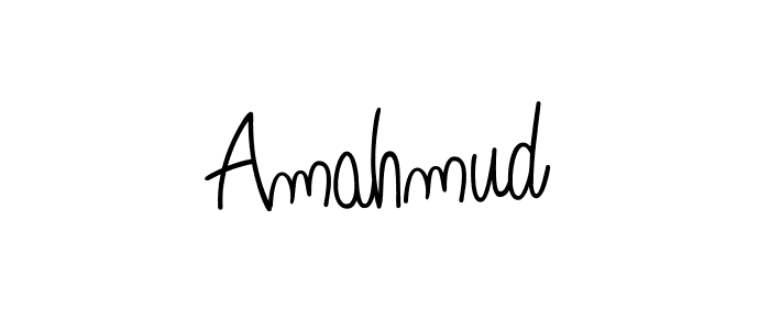 How to make Amahmud signature? Angelique-Rose-font-FFP is a professional autograph style. Create handwritten signature for Amahmud name. Amahmud signature style 5 images and pictures png