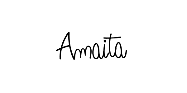 Create a beautiful signature design for name Amaita. With this signature (Angelique-Rose-font-FFP) fonts, you can make a handwritten signature for free. Amaita signature style 5 images and pictures png