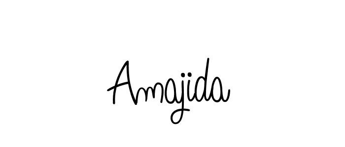 You can use this online signature creator to create a handwritten signature for the name Amajida. This is the best online autograph maker. Amajida signature style 5 images and pictures png