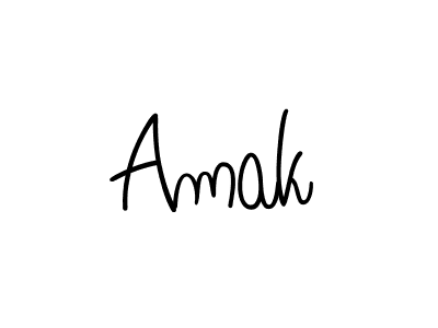 Create a beautiful signature design for name Amak. With this signature (Angelique-Rose-font-FFP) fonts, you can make a handwritten signature for free. Amak signature style 5 images and pictures png