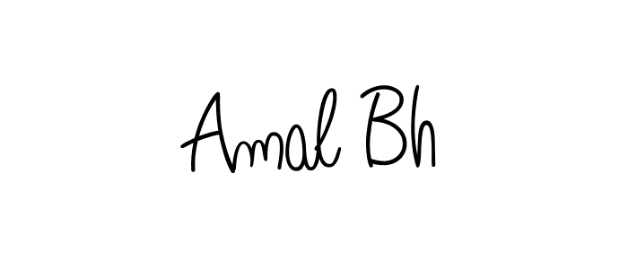 This is the best signature style for the Amal Bh name. Also you like these signature font (Angelique-Rose-font-FFP). Mix name signature. Amal Bh signature style 5 images and pictures png