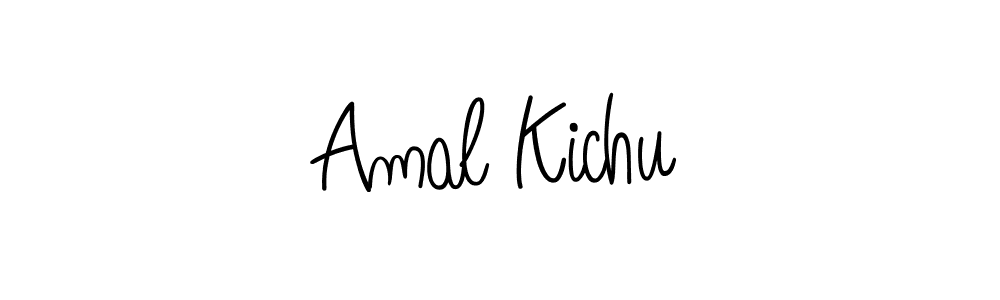 Design your own signature with our free online signature maker. With this signature software, you can create a handwritten (Angelique-Rose-font-FFP) signature for name Amal Kichu. Amal Kichu signature style 5 images and pictures png