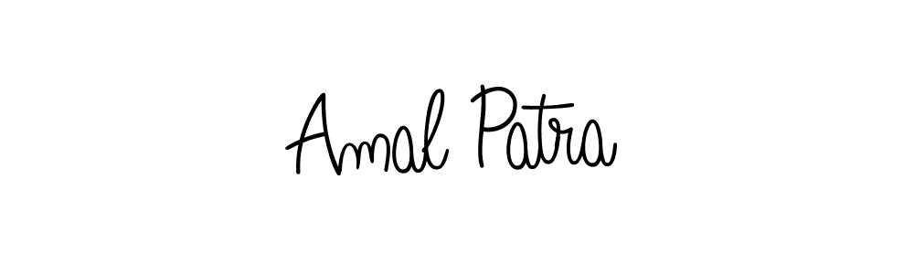 Make a beautiful signature design for name Amal Patra. With this signature (Angelique-Rose-font-FFP) style, you can create a handwritten signature for free. Amal Patra signature style 5 images and pictures png